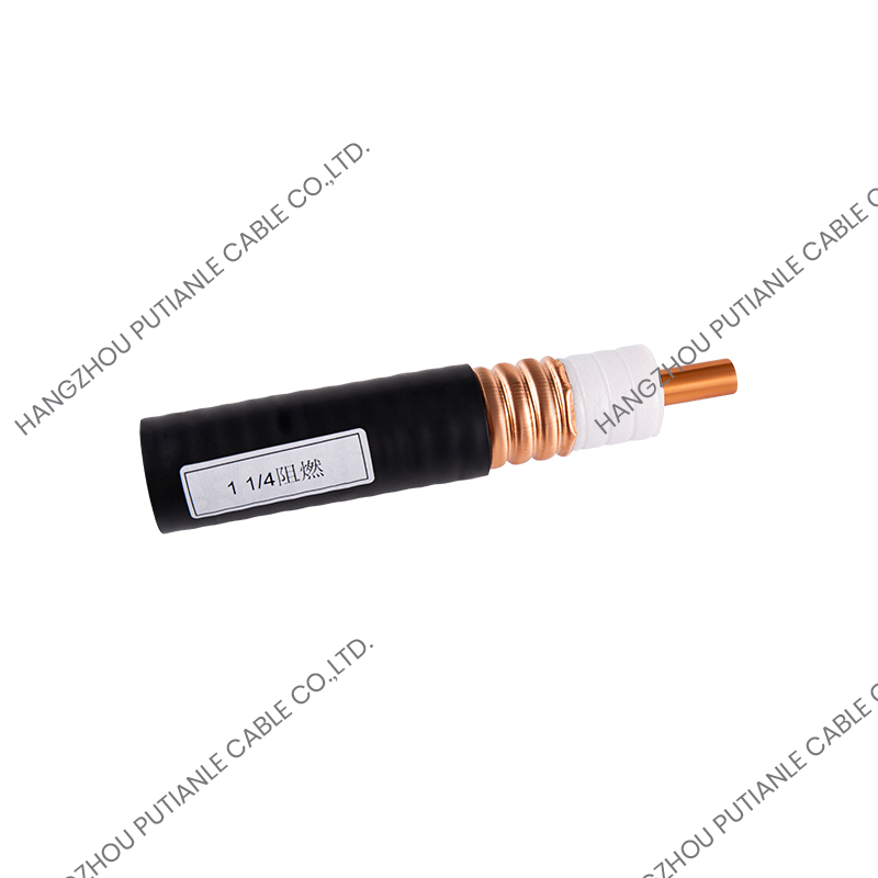I 1/4 "annularis corrugated aeris tubi L ohm coaxial funem